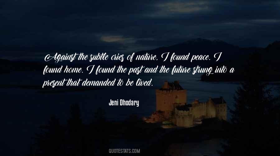 Nature Sad Quotes #1398020