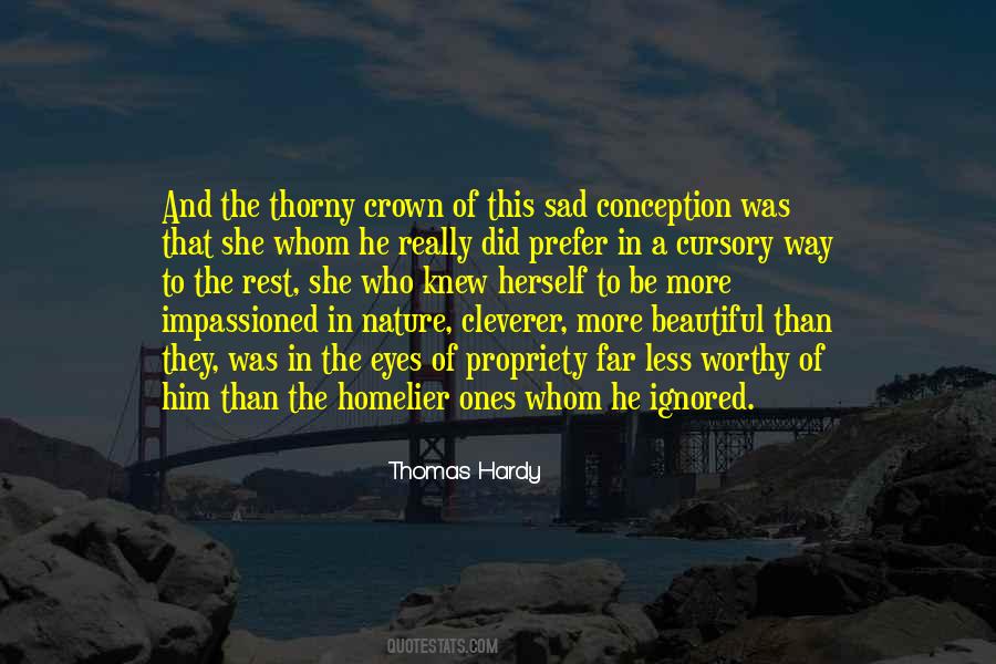 Nature Sad Quotes #1631185