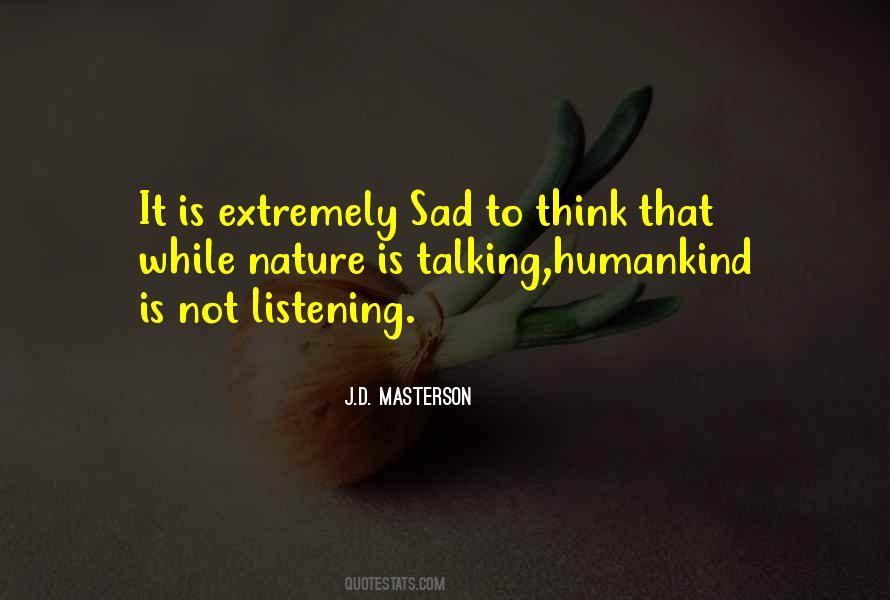 Nature Sad Quotes #50961