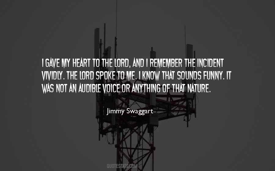 Nature Sounds Quotes #1115468