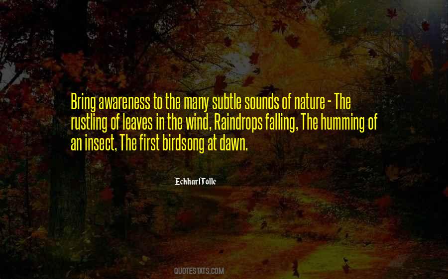 Nature Sounds Quotes #1332021