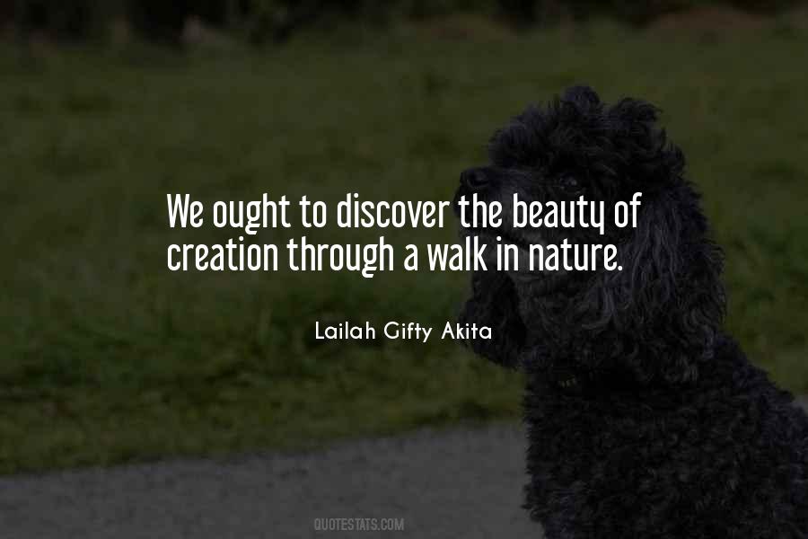 Nature Walk Quotes #1290328