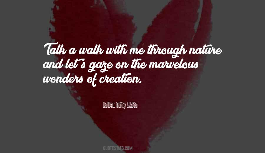 Nature Walk Quotes #1478556