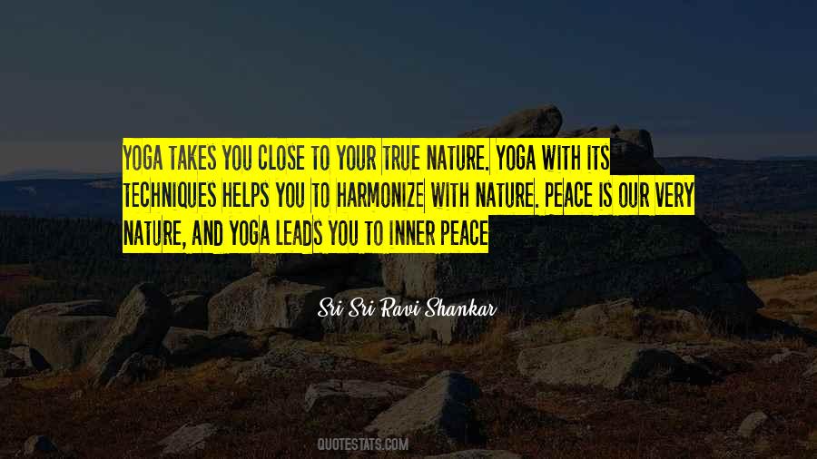 Nature Yoga Quotes #1530436