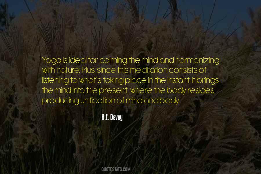 Nature Yoga Quotes #1585954