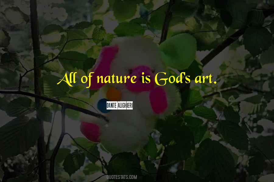 Nature's Art Quotes #535261