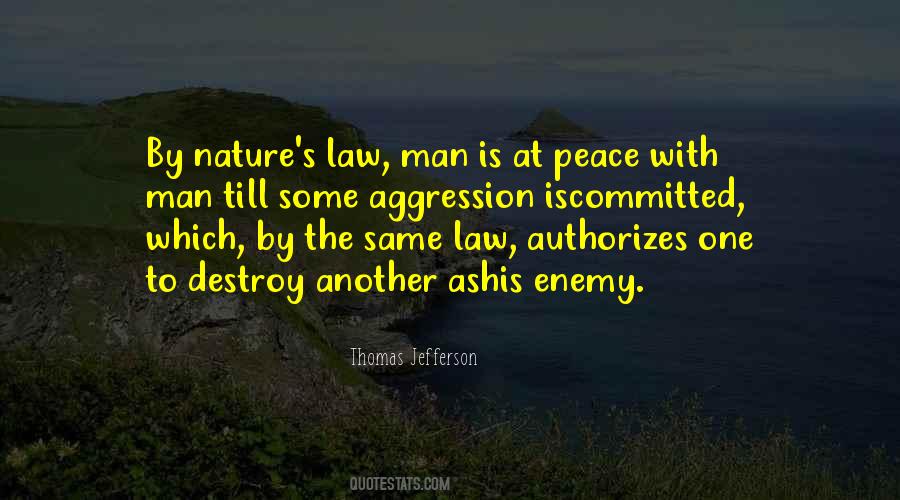 Nature's Law Quotes #1148339