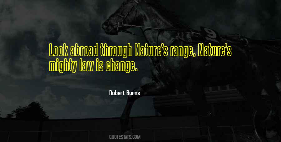 Nature's Law Quotes #1728739