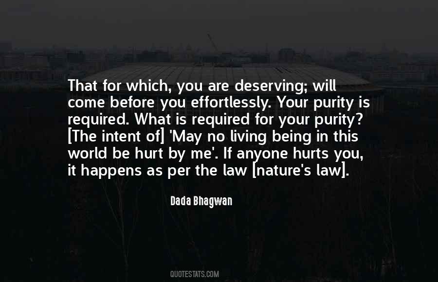 Nature's Law Quotes #249504