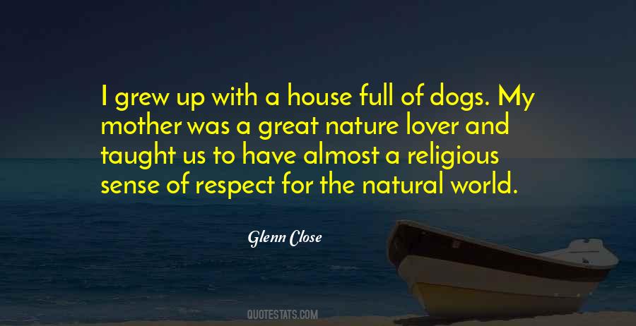 Nature's Lover Quotes #1556690