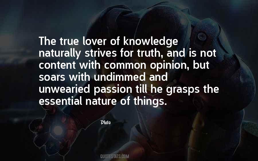 Nature's Lover Quotes #562221