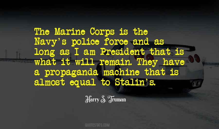 Navy And Marine Quotes #1109042