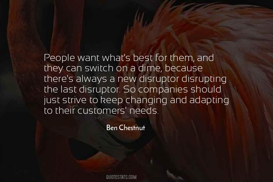 Quotes About Changing Companies #349476