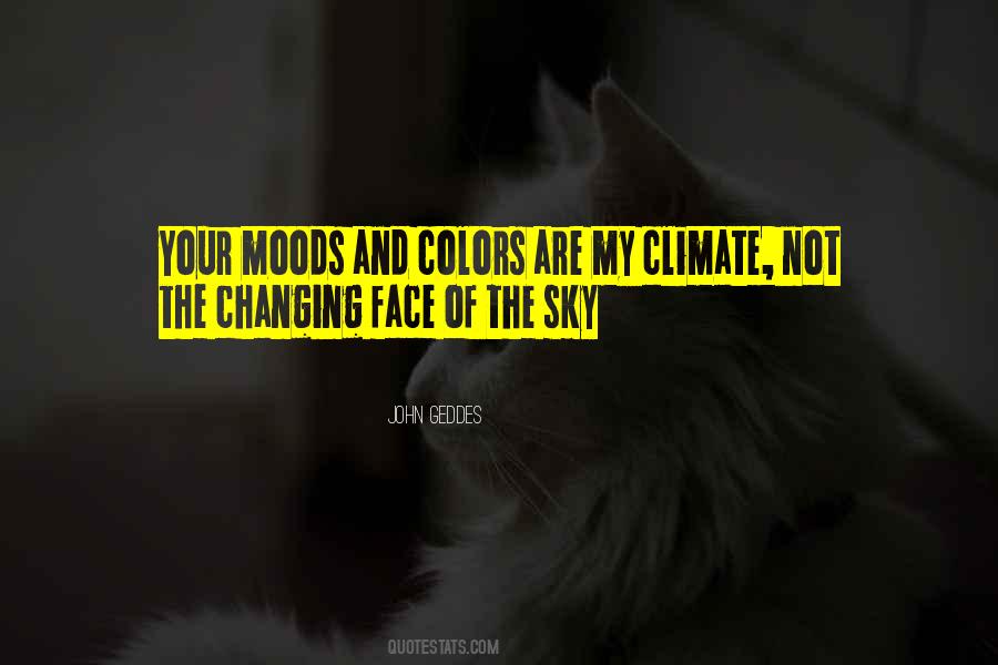 Quotes About Changing Colors #1309510