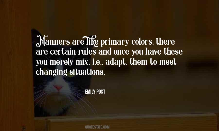 Quotes About Changing Colors #1873001