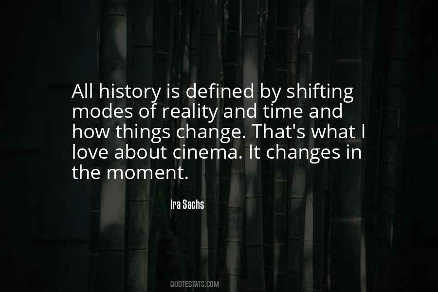Quotes About Changes In History #120911