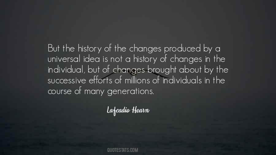 Quotes About Changes In History #1575143