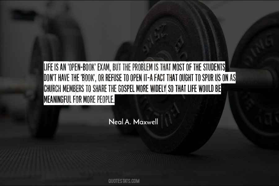 Neal A Maxwell Book Of Quotes #368399
