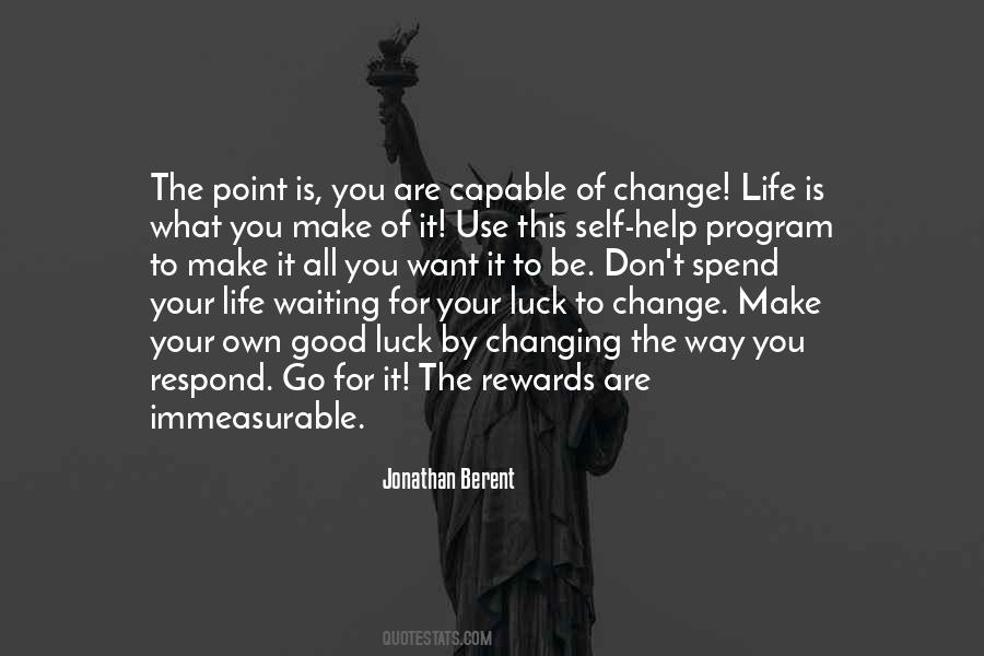 Quotes About Change Life #1274421