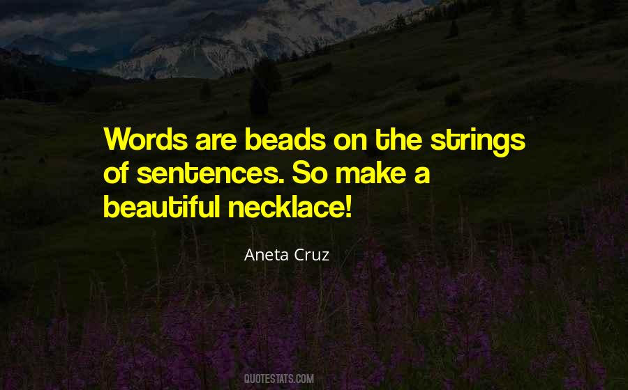 Necklace Quotes #655165