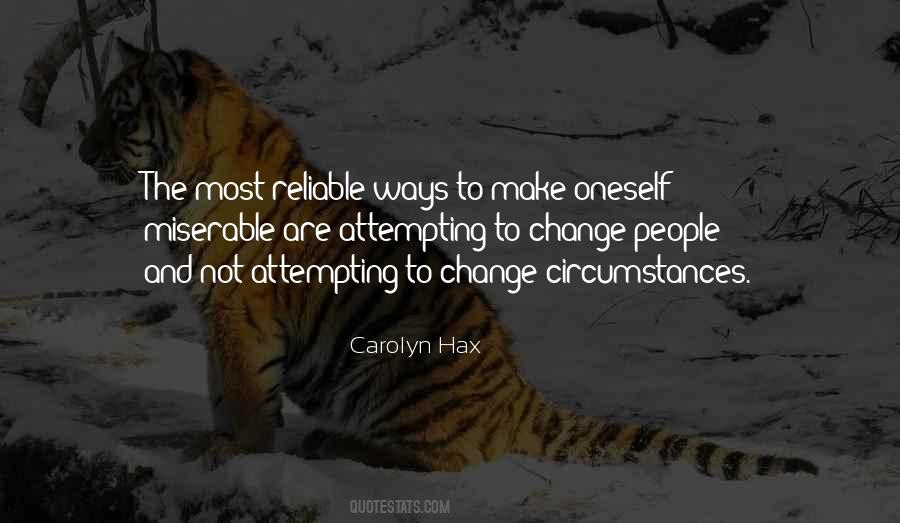 Quotes About Change In Circumstances #175222