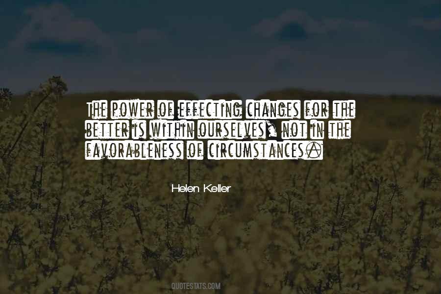 Quotes About Change In Circumstances #711196