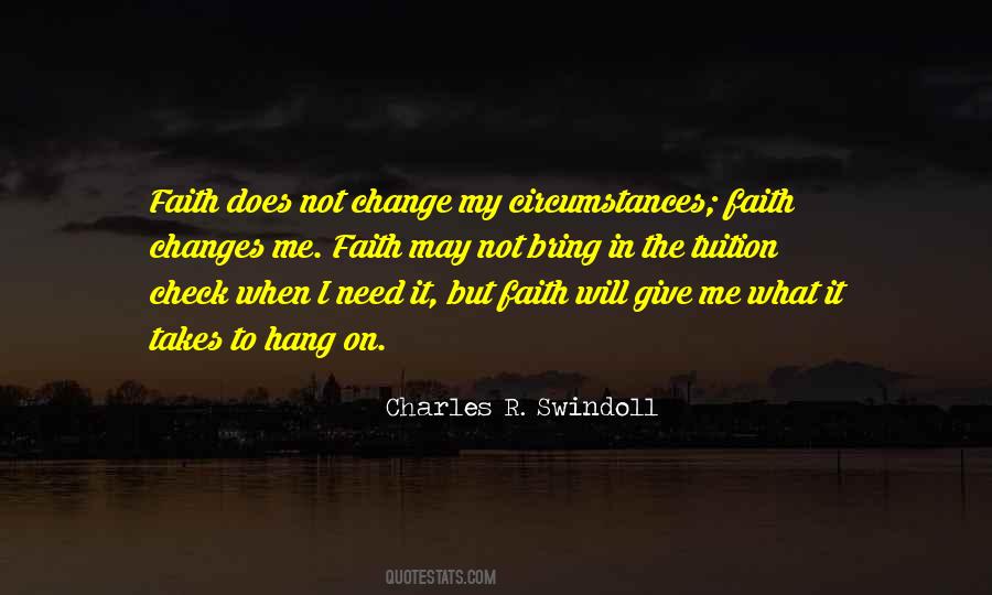 Quotes About Change In Circumstances #99237