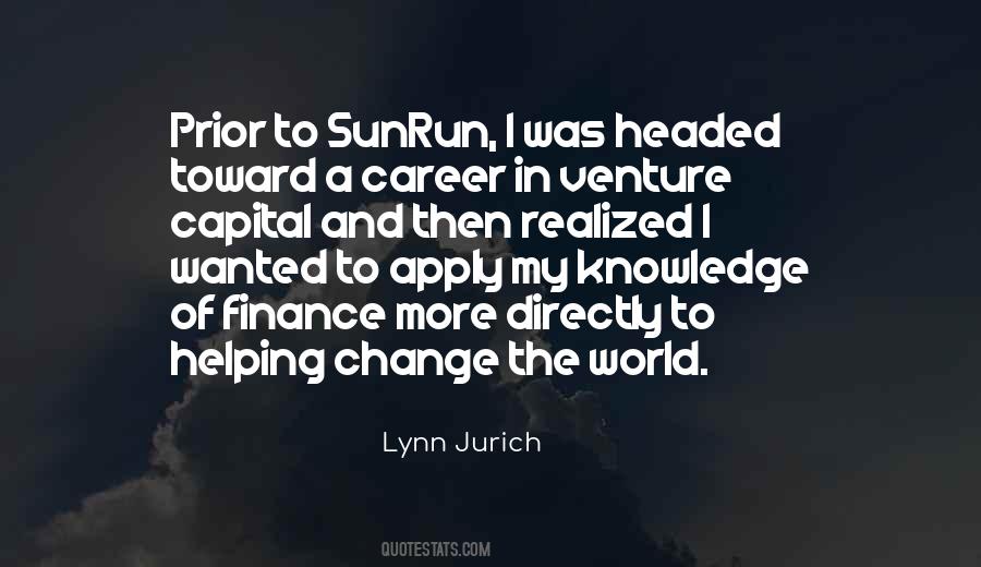 Quotes About Change In Career #1436747