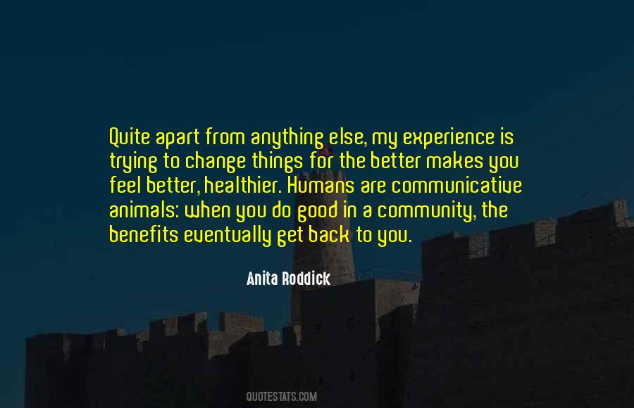 Quotes About Change For The Good #967996