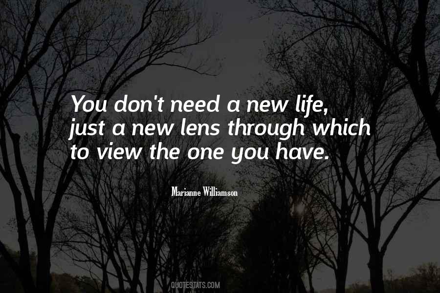 Need A New Life Quotes #904556