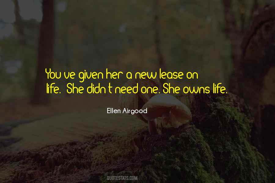 Need A New Life Quotes #963433