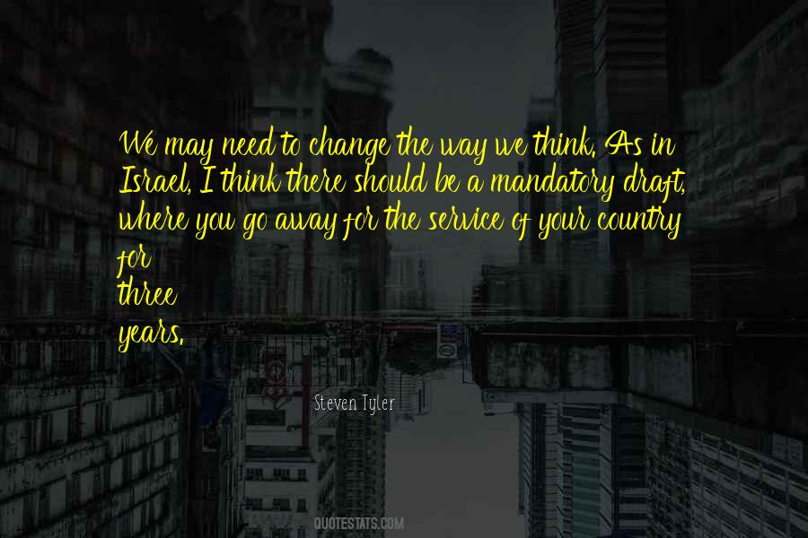 Need For Change Quotes #104550