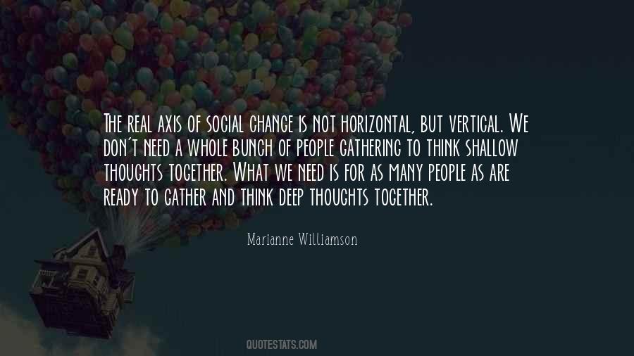 Need For Change Quotes #640975