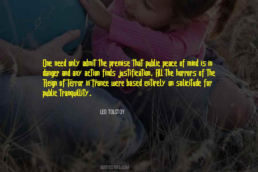Need For Peace Quotes #1167098
