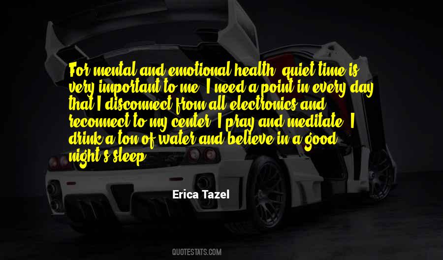 Need For Sleep Quotes #1179838