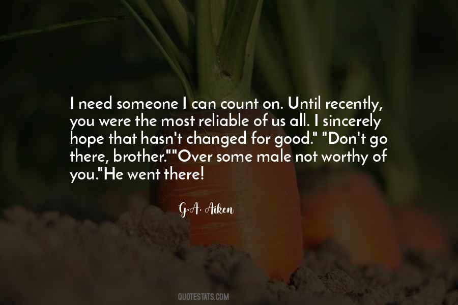 Need For Someone Quotes #492434