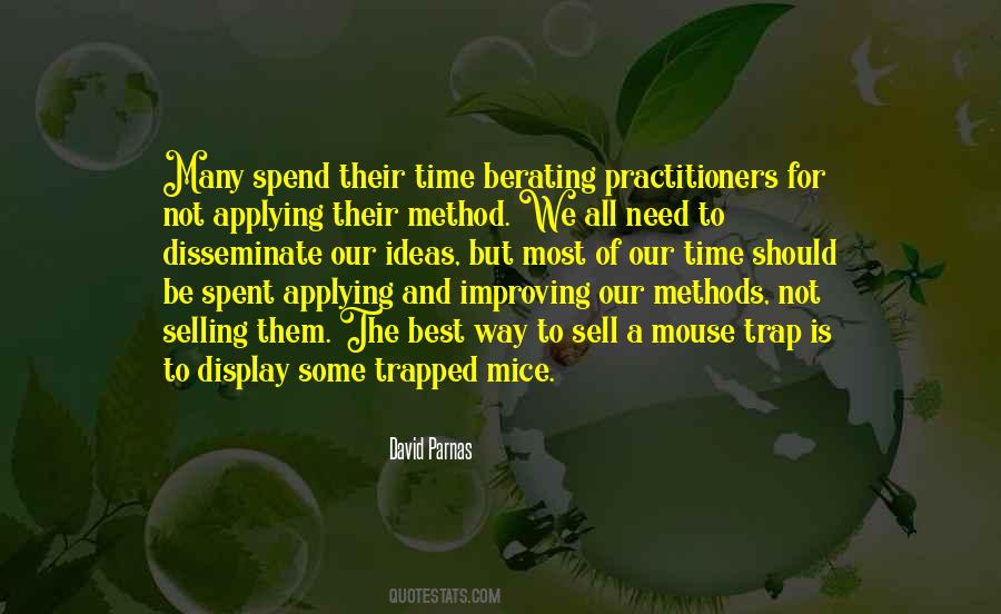 Need For Time Quotes #1685