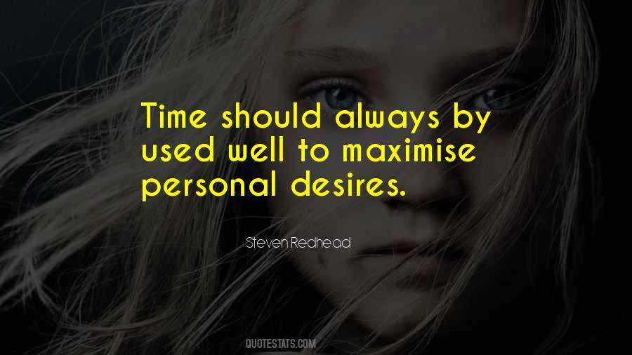 Need For Time Quotes #211