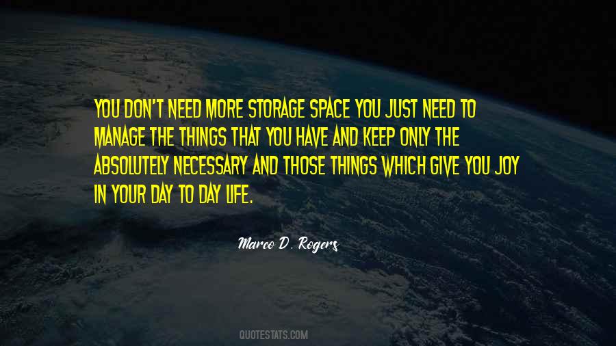 Need More Space Quotes #652813