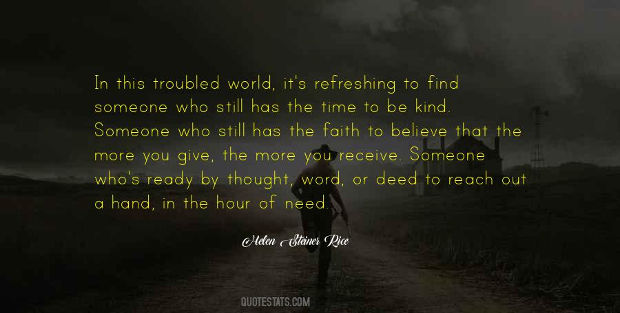 Need Of The Hour Quotes #1630129