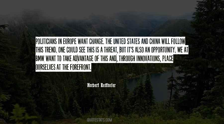 Quotes About Change And Opportunity #1175260