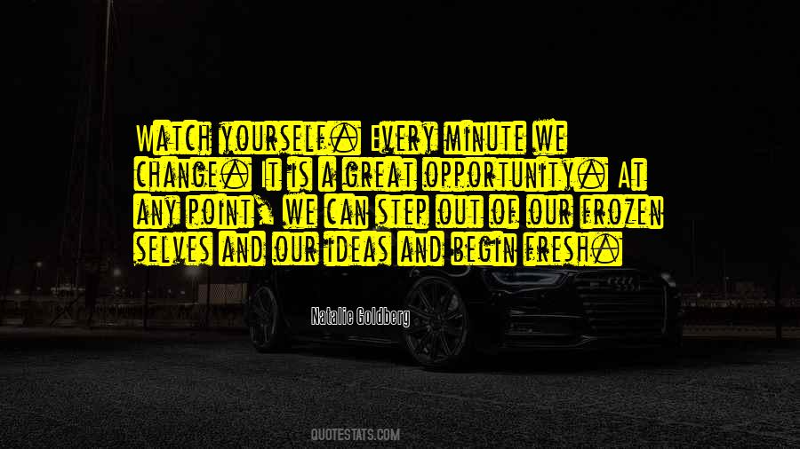 Quotes About Change And Opportunity #258605