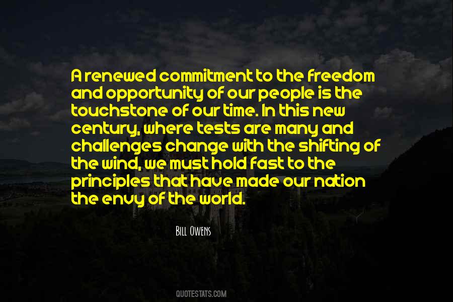 Quotes About Change And Opportunity #724593