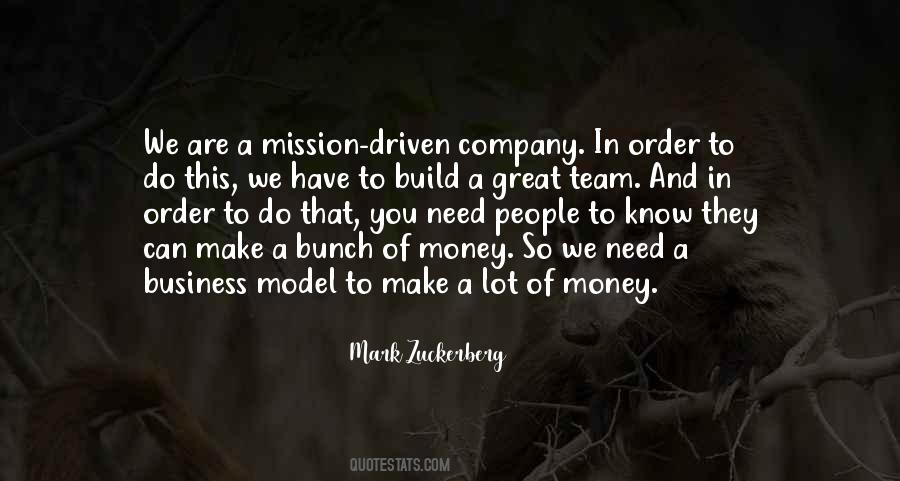 Need To Make Money Quotes #1433822