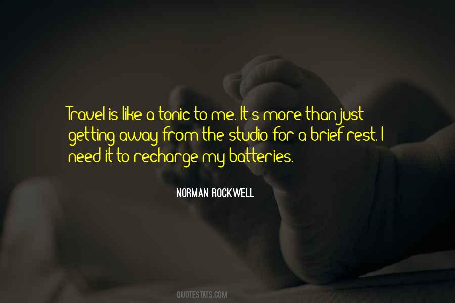 Need To Recharge Quotes #1386960