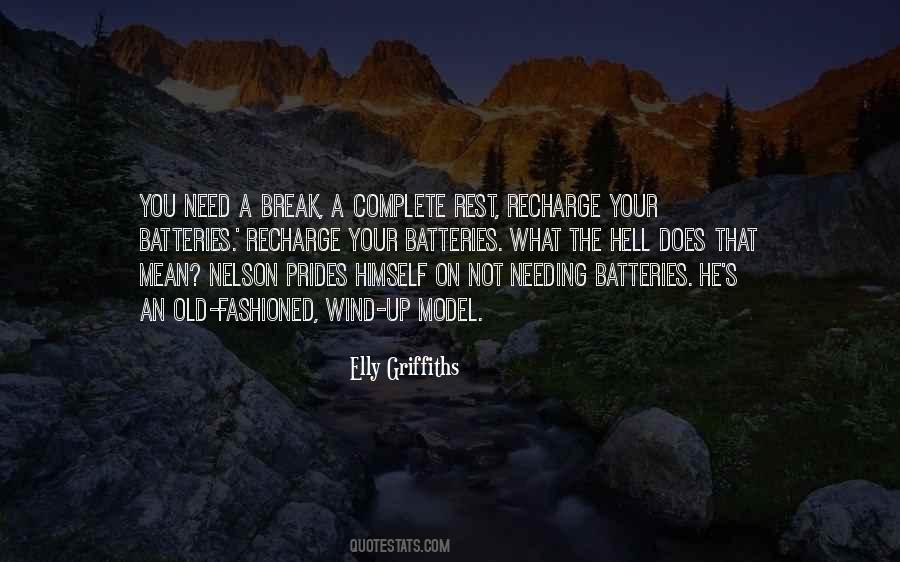 Need To Recharge Quotes #1569753