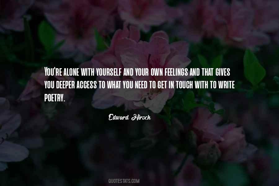 Need Your Touch Quotes #1322845
