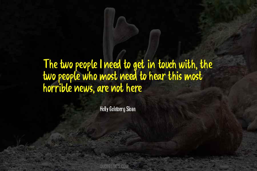 Need Your Touch Quotes #287866