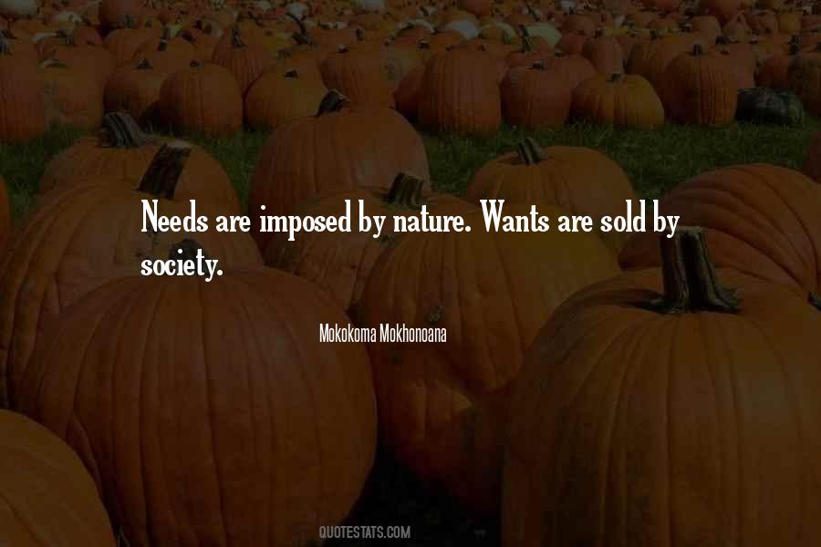 Needs Vs Wants Quotes #609983