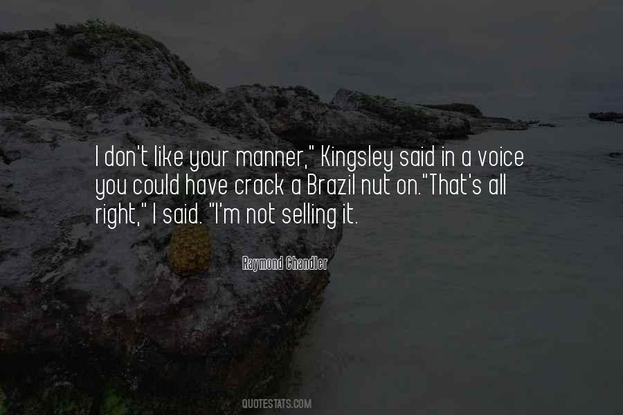 Quotes About Chandler #36522